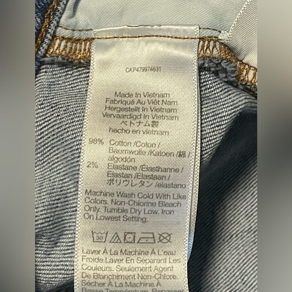 Madewell Perfect Vintage Jeans Sz 32 waist Excellent Used Condition - Picture 7 of 10